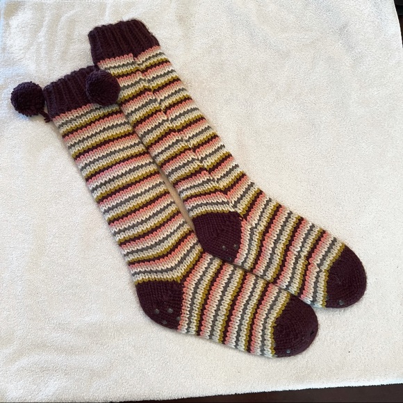 Indigo Reading Socks - Picture 1 of 2